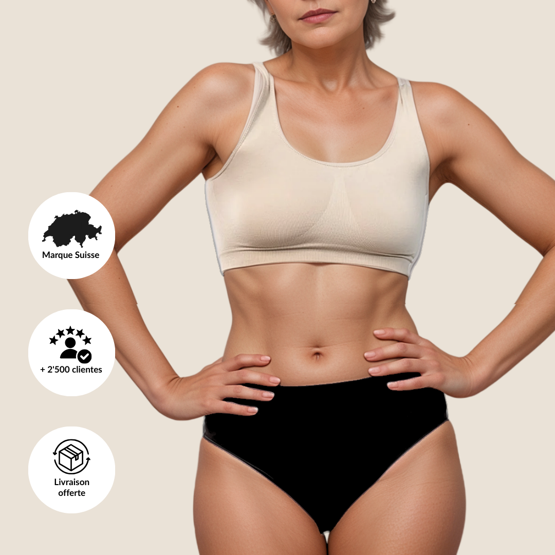 Culotte ultra absorbante anti-fuites urinaires - Gaïa